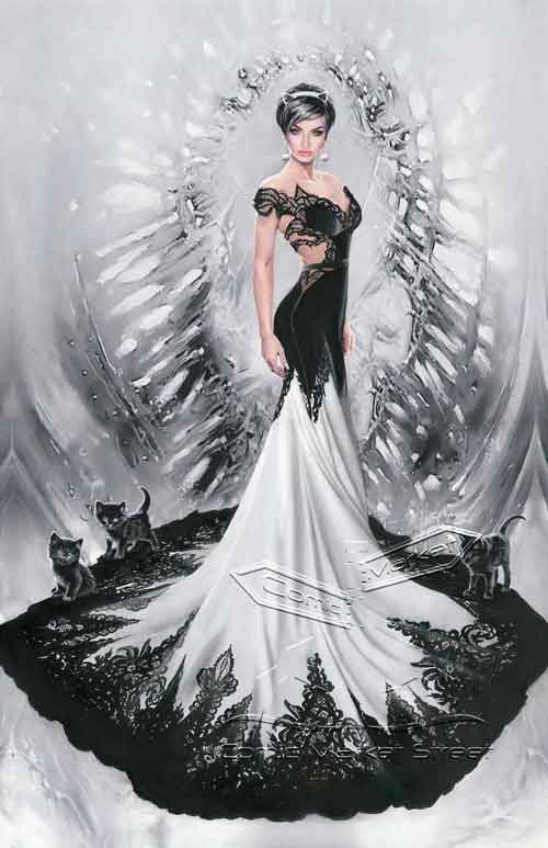 Batman 50 variant by Natalie Sanders